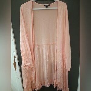 NWOT Peach color kimono